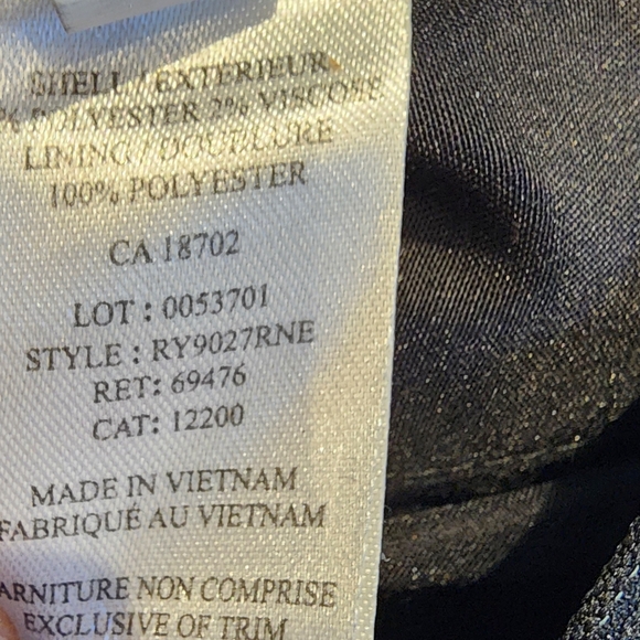 Boy's Black Dress Pants Pin Stripe Size 8 - Picture 12 of 13